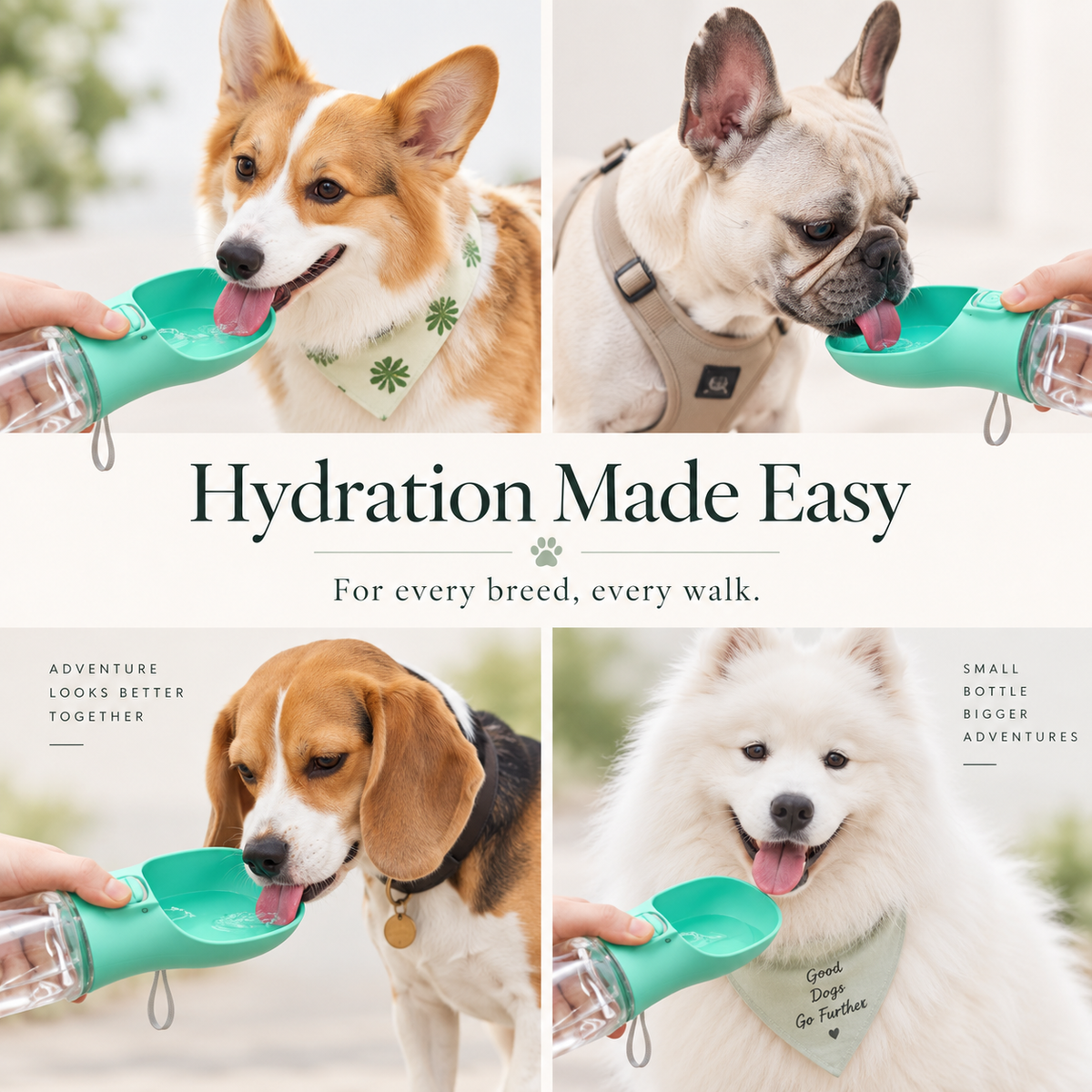 Portable Pet Water Bottle: Easy Hydration On the Go