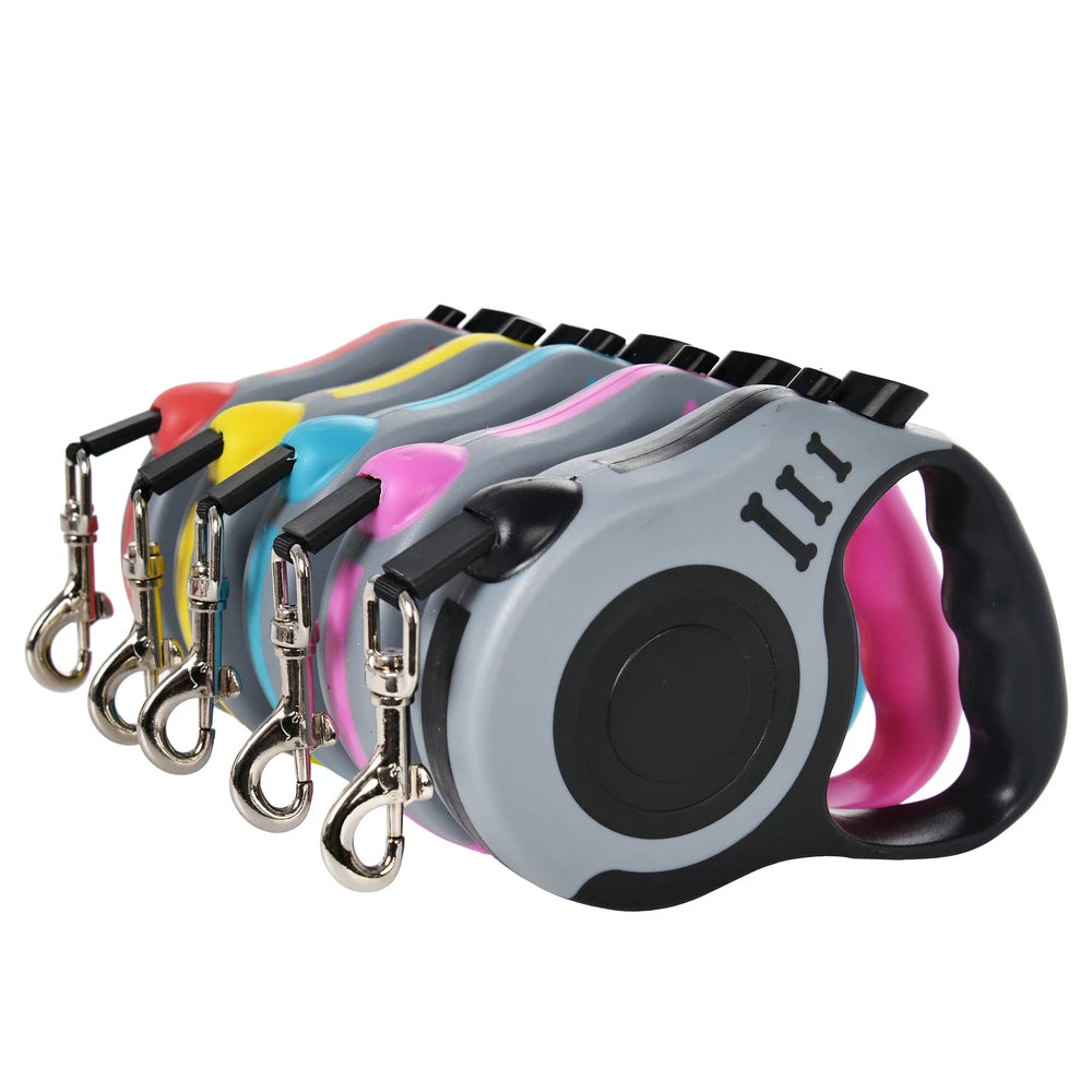 Retractable Dog Leash – 3 m / 5 m