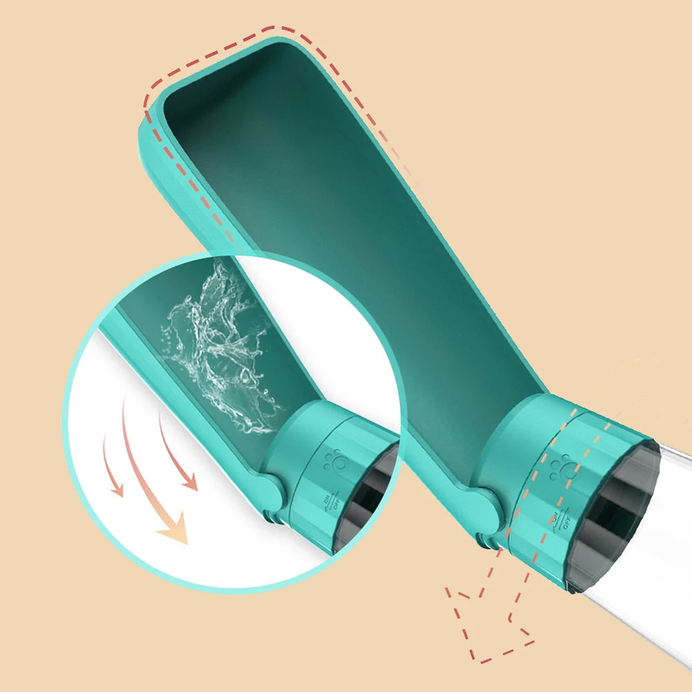 550ml - Portable Dog Water Bottle – Leak-Proof Hydration On the Go